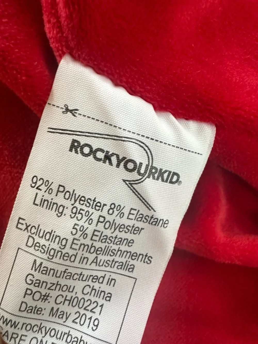 Rock Your Kid Reversible Satin & Velour Bomber Jacket Rose Size 4